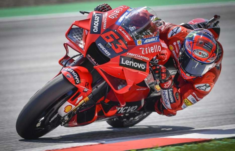 Francesco Bagnaia Menangi MotoGP Algarve yang Dihentikan Lebih Awal