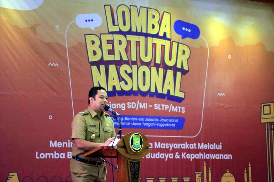 Lomba Bertutur Tingkat Nasional, Walikota Arief: Tingkatkan Semangat Membaca