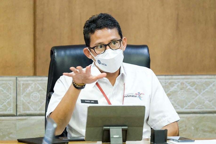 Sandiaga Uno Dorong Pelaku Parekraf Manfaatkan Program BPUP 2021