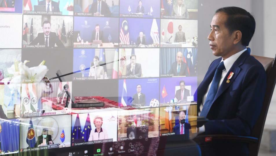 Presiden Dorong Pencapaian Target Vaksinasi WHO pada KTT ASEM ke-13