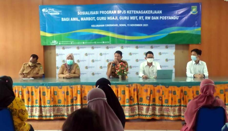 Kecamatan Cibodas Gelar Sosialisasi BPJS Ketenagakerjaan