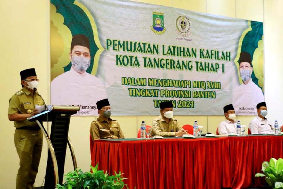 Pelatihan Kafilah, Pemkot Tangerang Targetkan Juara Umum MTQ Banten 2021