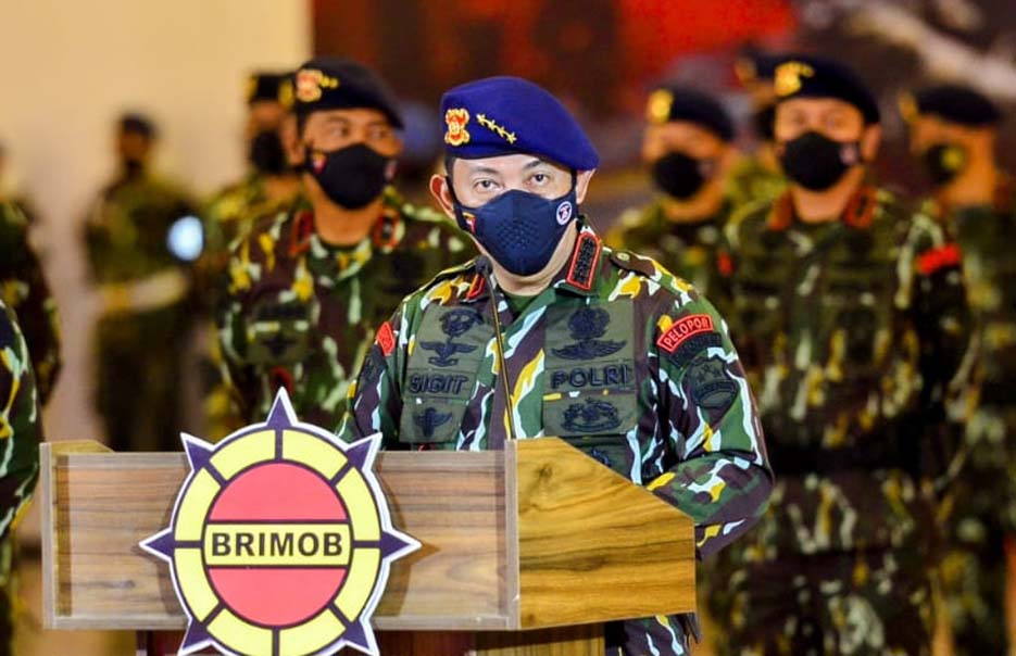 Kapolri Apresiasi Dedikasi dan Loyalitas Korps Brimob