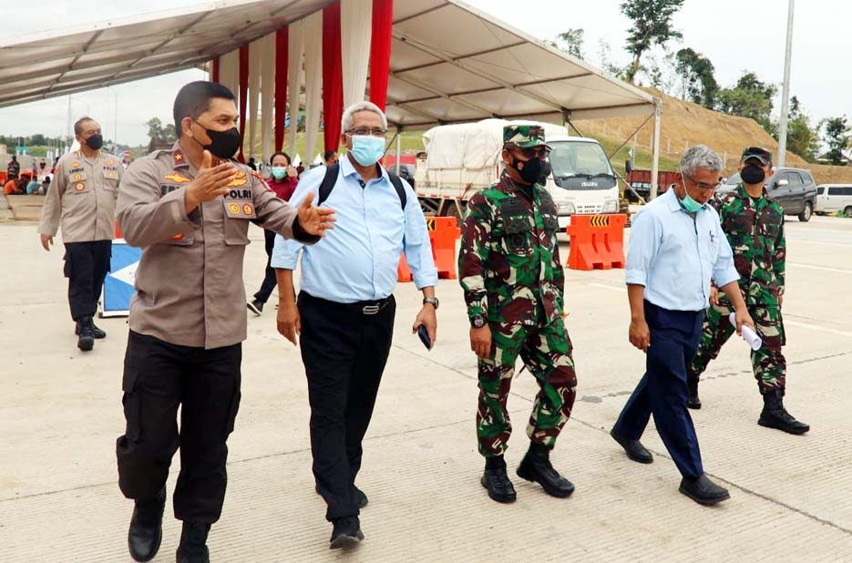 Satuan PJR Ditlantas Polda Banten Laksanakan Survei Jalur Tol Serang-Panimbang