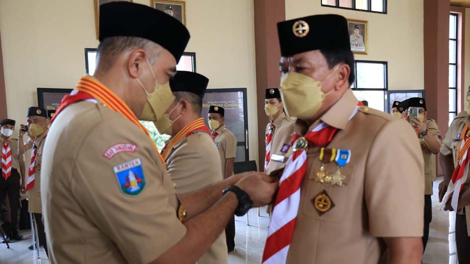 Pelantikan Ketua Kwarcab, Zaki: Gerakan Pramuka Harus Lebih Bermanfaat