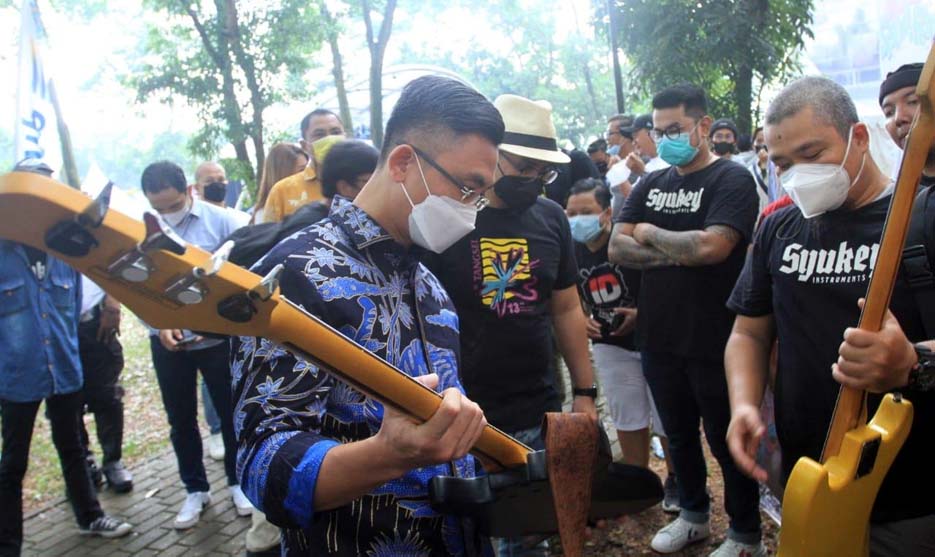 Andika Hazrumy Apresiasi Tangsel Sejiwa Fest di Bintaro Exchange Mall