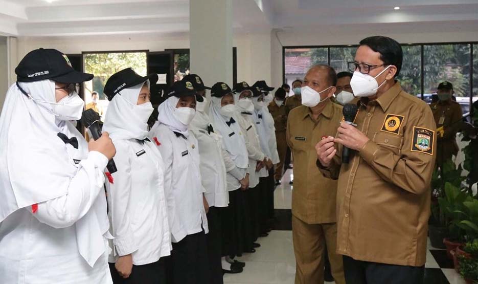 Pelatihan Dasar CPNS, Gubernur: Harus Loyal Kepada NKRI dan Pancasila