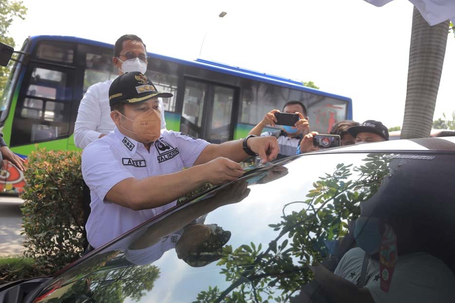 Uji Emisi Kendaraan Gratis, Arief: Evaluasi Udara di Perkotaan