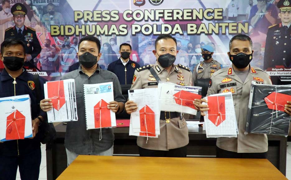 Proyek Betonisasi Fiktif, Polda Banten Tangkap Mantan Kepala BKI Cilegon