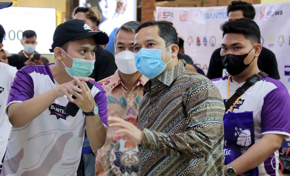 Tinjau Turnamen E-Sport, Arief: Komunitas Bisa Terus Salurkan Kreativitas