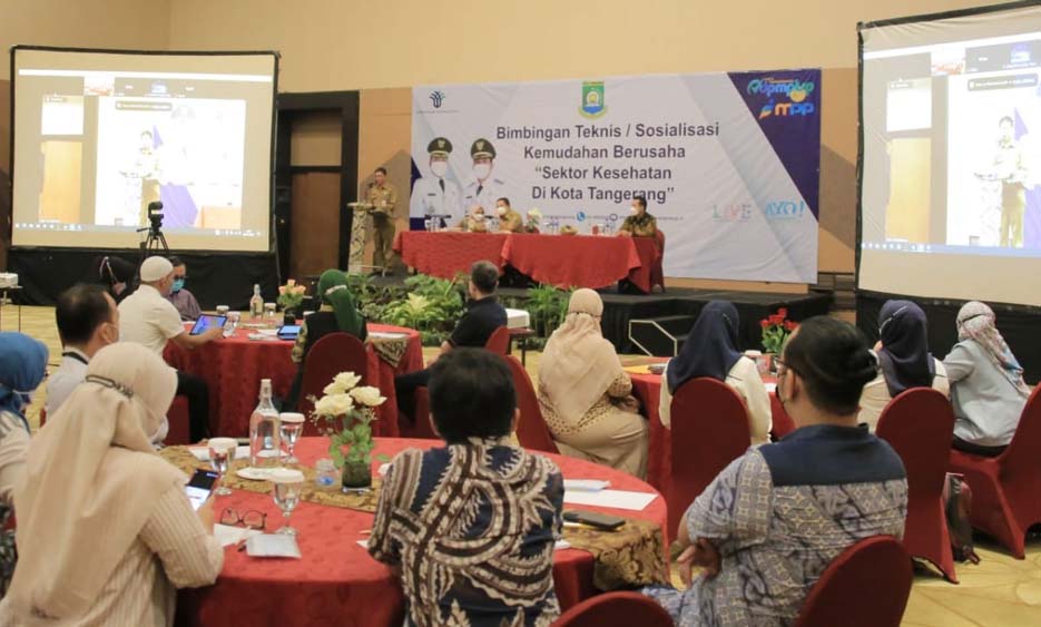 DPMPTSP Kota Tangerang Gelar Bimtek Menyasar Sektor Kesehatan