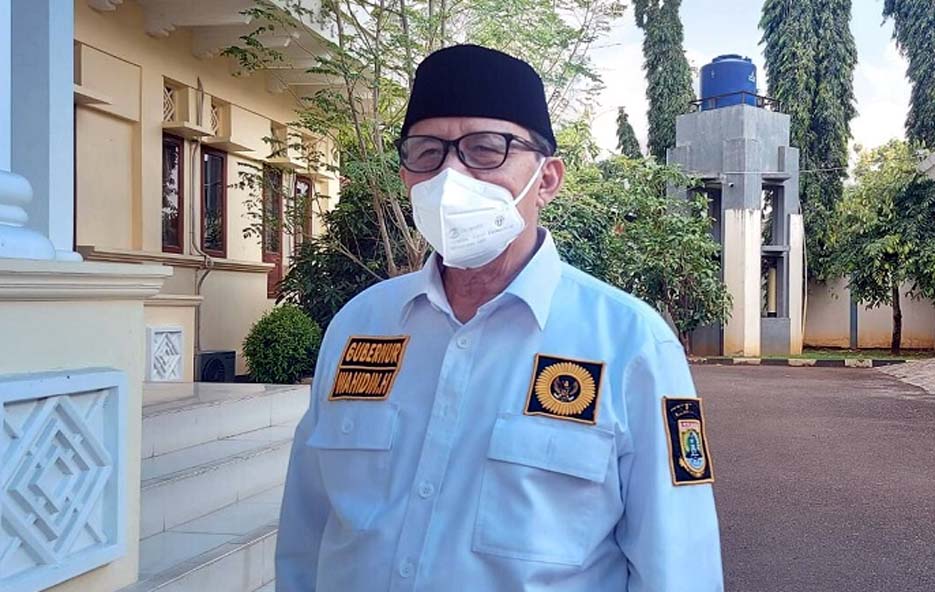 Gubernur Banten Polisikan Para Buruh yang Terobos Ruang Kerjanya