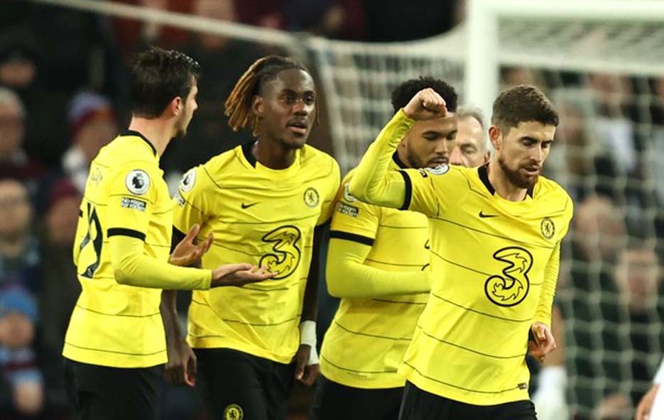 Chelsea Meraih Kemenangan 3-1 Atas Aston Villa di Liga Premier