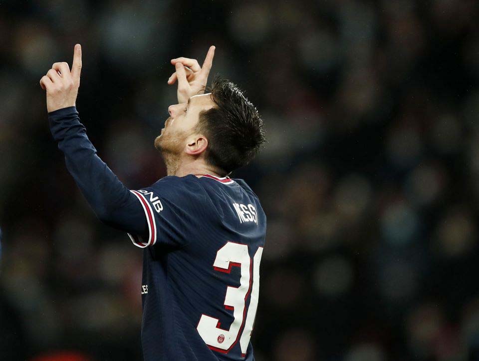 Hasil Pertandingan PSG vs Brugge 4-1: Messi dan Mbappe Tepat Sasaran