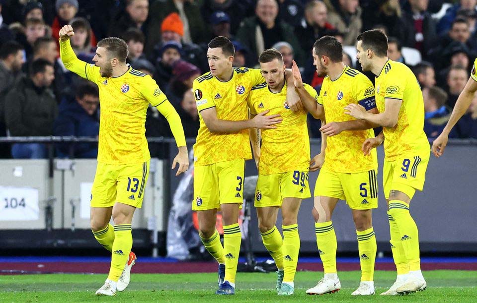Dinamo Kalahkan West Ham Untuk Melaju ke Liga Europa