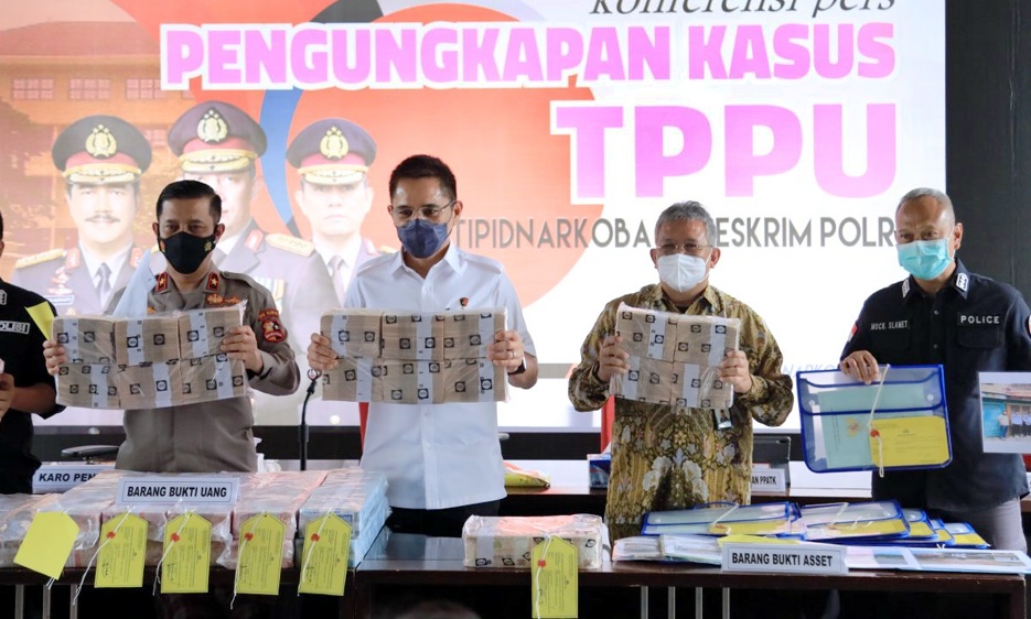 Bareskrim Sita Uang Rp338 Miliar dari Pencucian Uang Kasus Narkotika