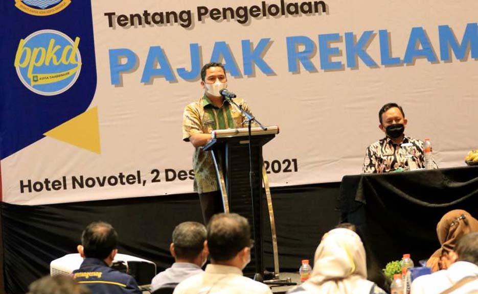 Pemkot Tangerang Gelar Sosialisasi Perubahan Perwal Pajak Reklame