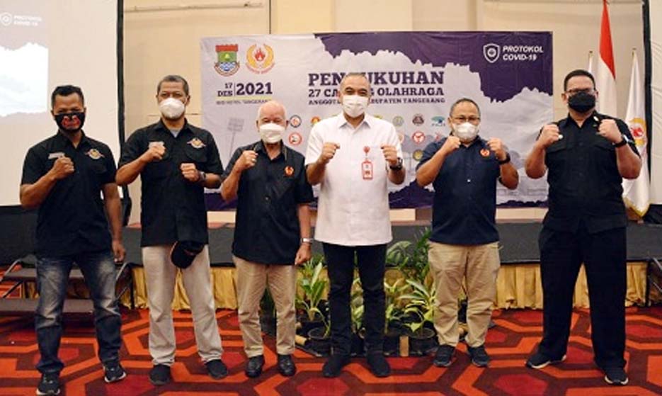Bupati Zaki Lantik 27 Pengurus Cabang Olahraga Kabupaten Tangerang