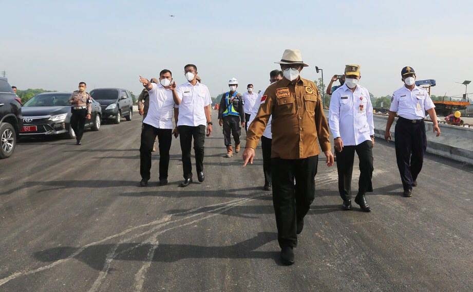 Gubernur Banten Resmi Buka Jalur Lalu Lintas Jembatan Bogeg