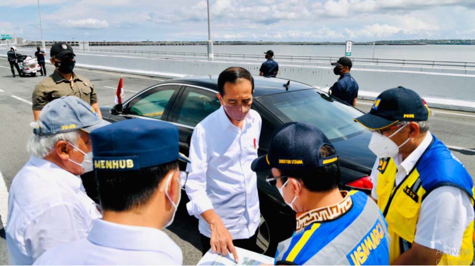Presiden Jokowi Tinjau Infrastruktur Akses Menuju Lokasi KTT G20