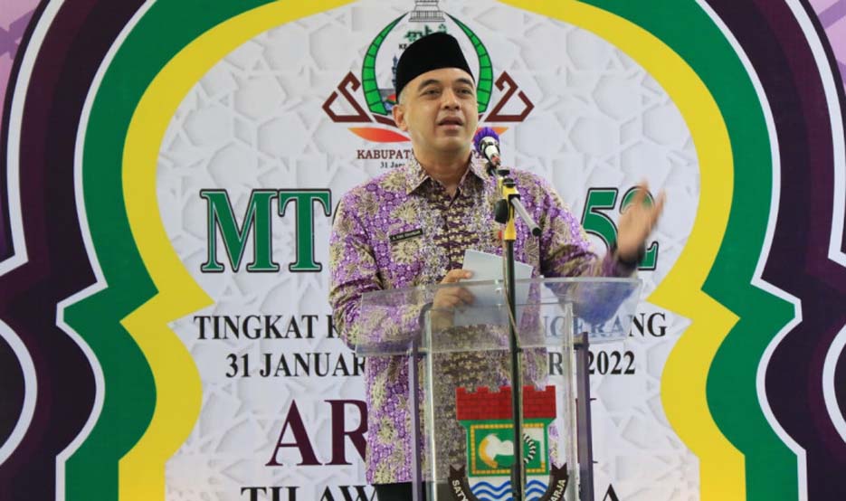 Bupati Zaki Membuka MTQ Ke-52 Tingkat Kabupaten Tangerang