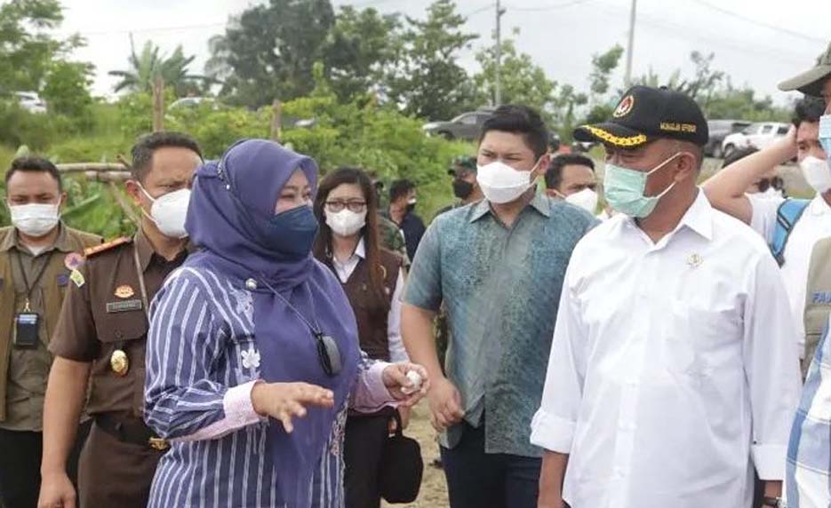 Menko PMK Tinjau Korban Gempa di Kecamatan Sumur Pandeglang