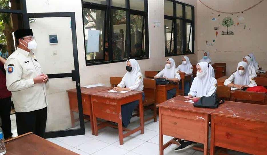 Kemendikbud Apresiasi Pelaksanaan PTM 50 Persen di Provinsi Banten