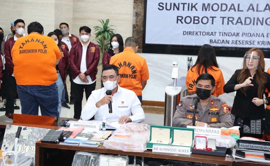 Bareskrim Ungkap Penipuan Berkedok Investasi Alkes Mencapai Rp503 Miliar