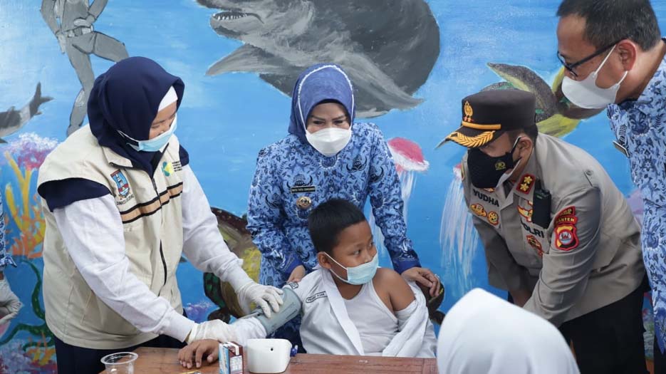 Pemkab Serang Sudah Lakukan Vaksinasi 7.652 Anak Usia 6-11 Tahun