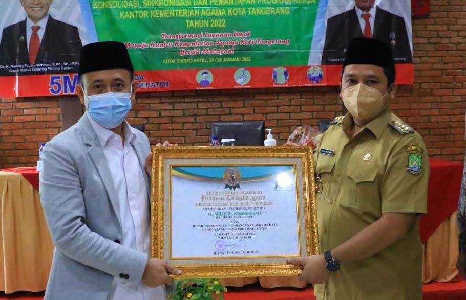 Kemenag Apresiasi Pembangunan Asrama Haji di Kota Tangerang