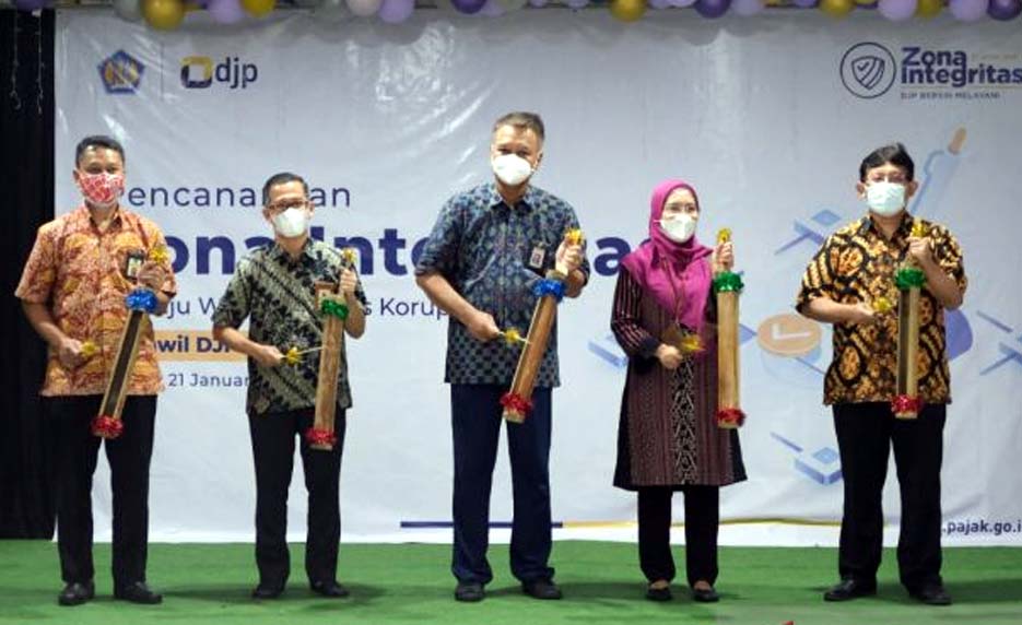 Kanwil Direktorat Jenderal Pajak Banten Canangkan Zona Integritas-WBK
