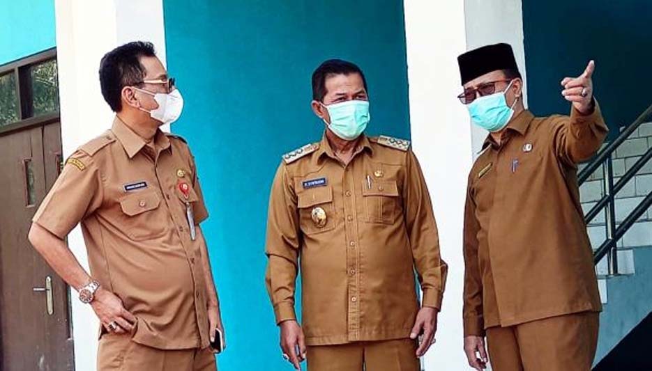 Walikota SyafrudinTinjau Pembangunan USB SMPN 27 Kota Serang