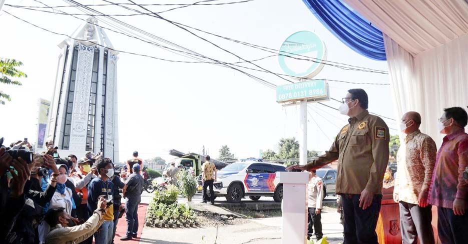 Gubernur Banten Resmikan Secara Langsung Tugu Pamulang