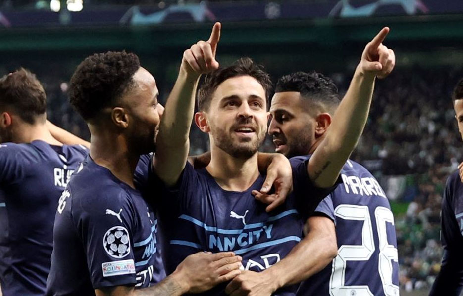 Hasil Pertandingan Sporting Lisbon vs Man City: The Citizens Pesta Gol