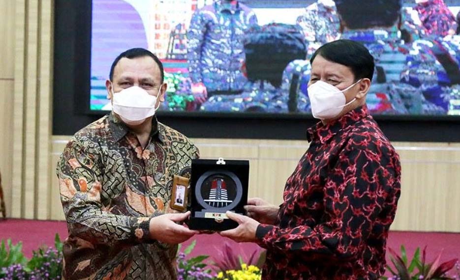 Kunjungan Ketua KPK, Gubernur: Berkomitmen Lakukan Pencegahan Korupsi