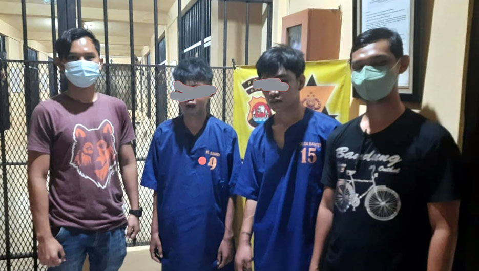 Polda Banten Tangkap Dua Resedivis Curanmor Tanpa Perlawanan