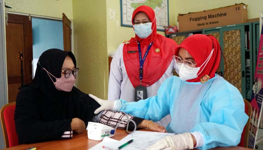 Deteksi Dini Kanker Rahim, Puskesmas Tigaraksa Lakukan IVA Test