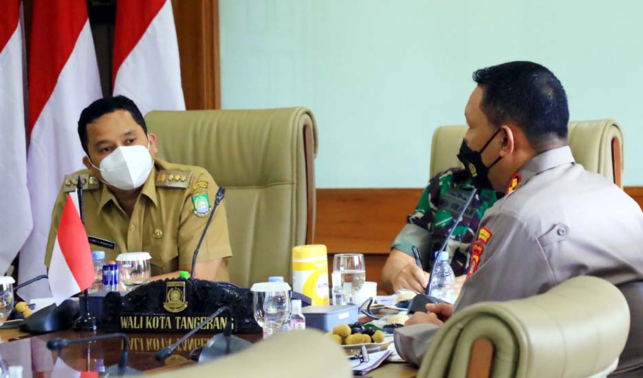 Kota Tangerang Kembali ke Level 3 PPKM, Arief: Percepat Vaksinasi