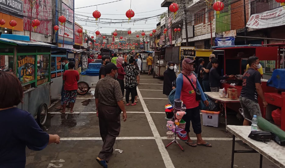 Penataan Wisata Kuliner Pasar Lama Kota Tangerang Kembali Ricuh