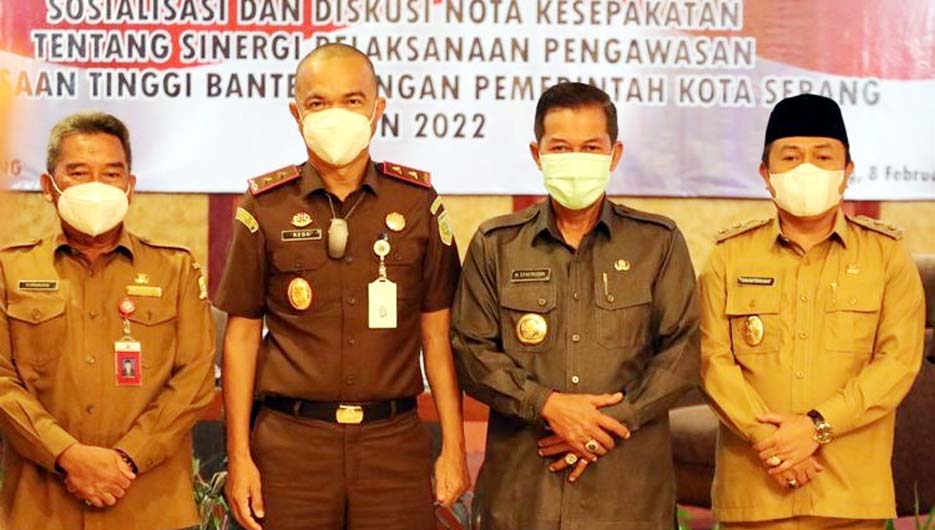 Pemkot Serang Bersama Kejati Banten Lakukan Pengawasan Pembangunan