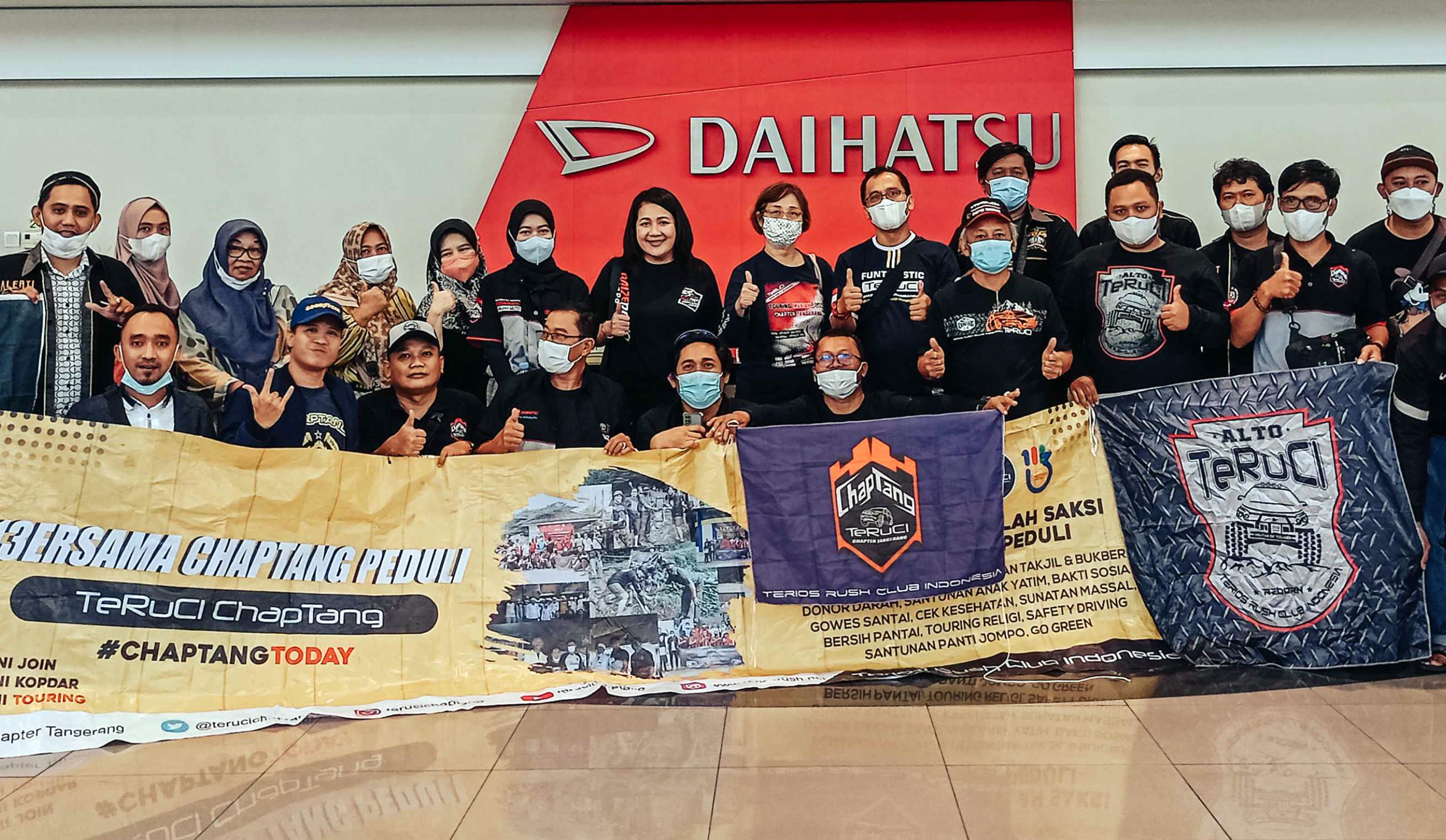 TeRuCI ChapTang Gelar Safety & Defensive Driving di Daihatsu Astra Biz Center BSD