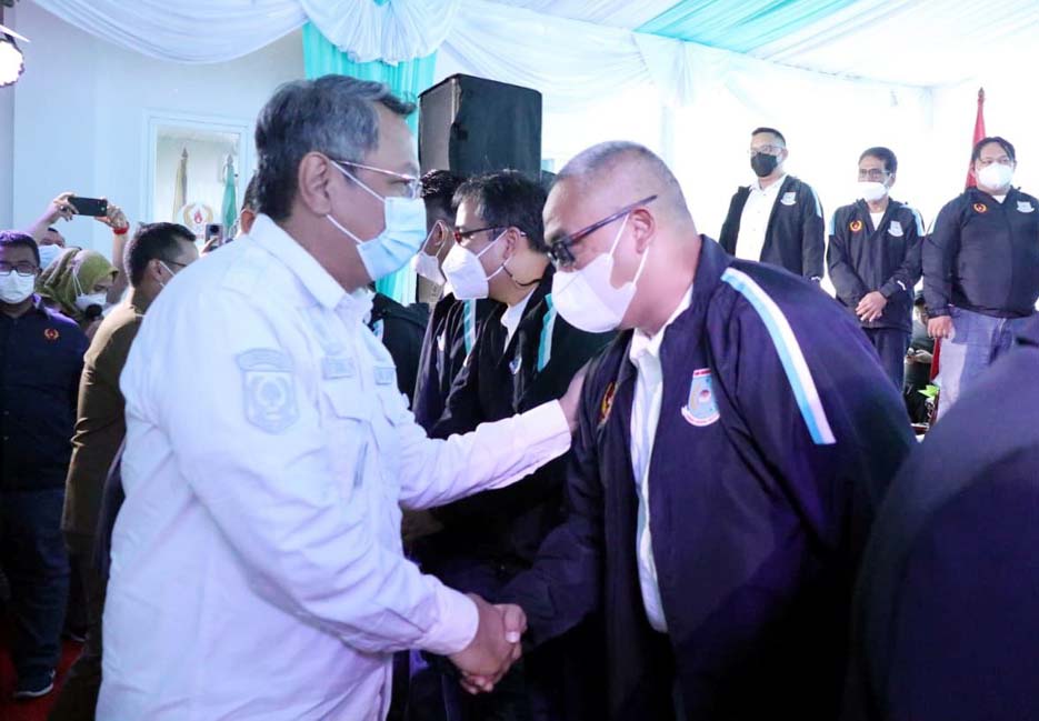 Walikota Benyamin Apresiasi Pelantikan Pengurus KONI Tangsel 2021-2025