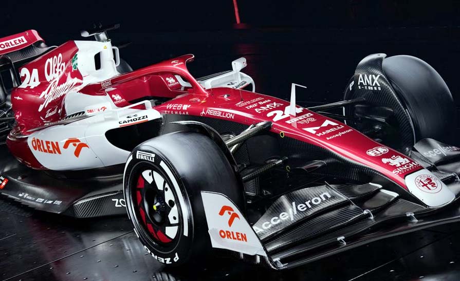 Alfa Romeo Mengungkap Livery Baru untuk Musim Tahun 2022
