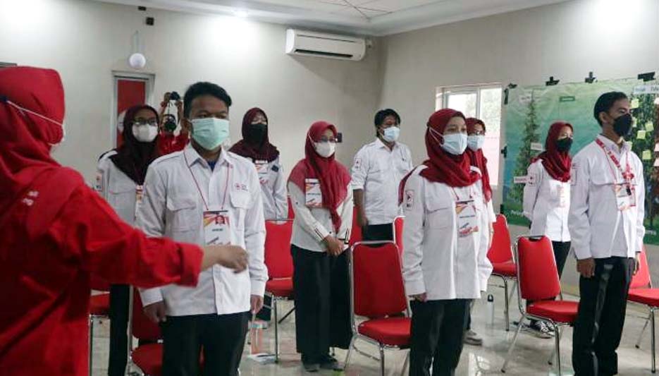 Gelar TOF, PMI Kota Tangerang Siapkan Fasilitator PMR Handal