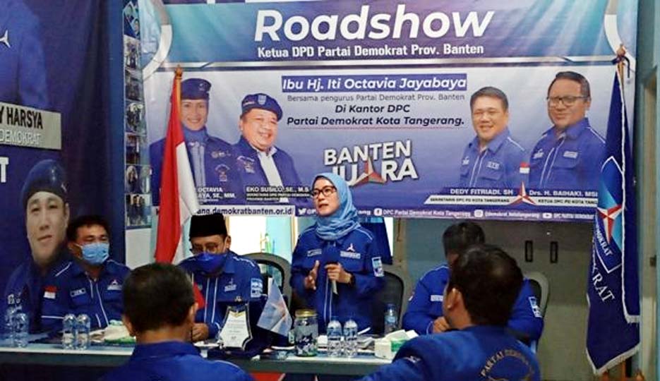 DPD Partai Demokrat Banten Lakukan Roadshow ke DPC Kota/Kabupaten