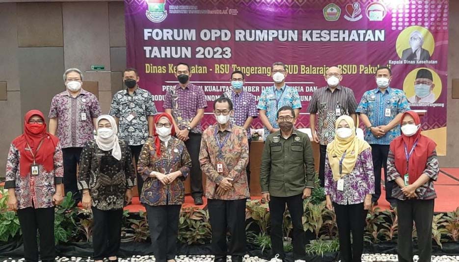 Pemkab Tangerang Menggelar Forum OPD Rumpun Kesehatan 2023