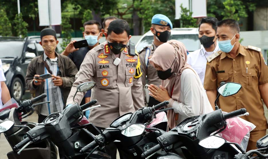 Polresta Tangerang Berhasil Tangkap 10 Pelaku Curanmor dan 7 Penadah