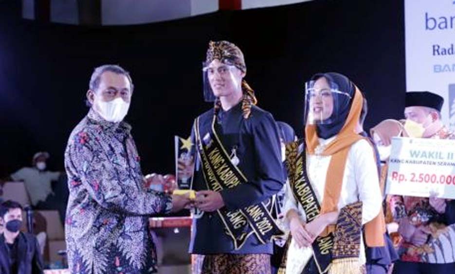 Reyhan dan Damaranti Terpilih Sebagai Kang-Nong Kabupaten Serang 2022