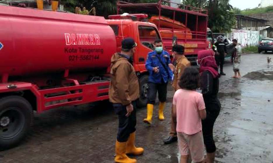 Cegah Banjir, Pemkot Tangerang Atasi Genangan Air Dampak Hujan Lebat