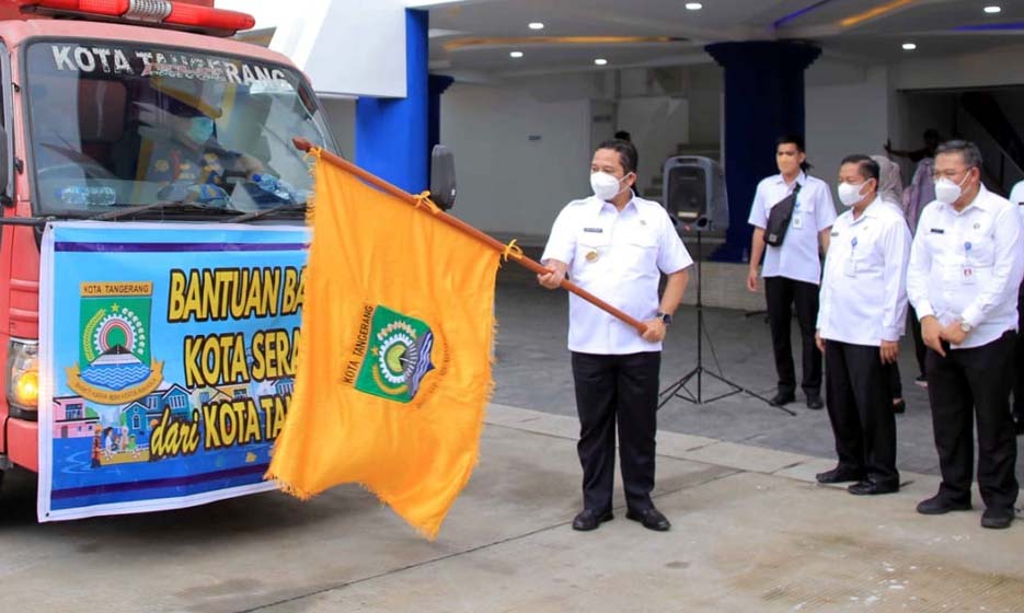 Pemkot Tangerang Kirim Bantuan Logistik untuk Korban Banjir